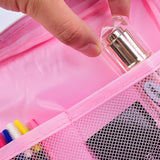 Pink Color Portable Makeup Cosmetic Bag