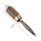8 Various Temperature Resistant Ceramic Hair Brushes