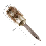 8 Various Temperature Resistant Ceramic Hair Brushes