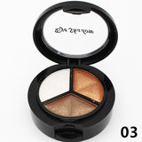 3 Colors Set Shimmering Eye Shadow