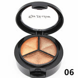 3 Colors Set Shimmering Eye Shadow