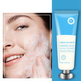 Dry Skin Care Facial, Blackhead Acne Face Wash Acid Face Cleanser