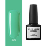 Colorful Gel Nail Polish Primer Semi Lacquer