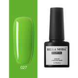 Colorful Gel Nail Polish Primer Semi Lacquer