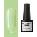 Colorful Gel Nail Polish Primer Semi Lacquer