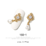 Metal Manicure Nails Nail Decoration 3D