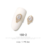 Metal Manicure Nails Nail Decoration 3D