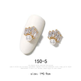 Metal Manicure Nails Nail Decoration 3D