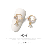 Metal Manicure Nails Nail Decoration 3D