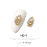 Metal Manicure Nails Nail Decoration 3D