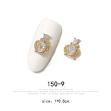 Metal Manicure Nails Nail Decoration 3D