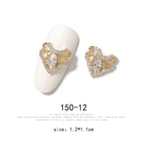 Metal Manicure Nails Nail Decoration 3D