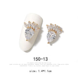 Metal Manicure Nails Nail Decoration 3D