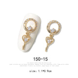 Metal Manicure Nails Nail Decoration 3D