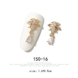 Metal Manicure Nails Nail Decoration 3D