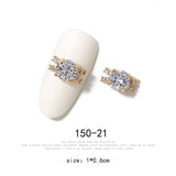 Metal Manicure Nails Nail Decoration 3D