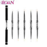 BQAN Double Head Nail Art Liner Brush Drawing Line Pen