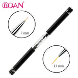 BQAN Double Head Nail Art Liner Brush Drawing Line Pen